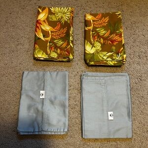 Tommy Bahama 4PC Set Pillow Case Standard+Shams Cotton Logo